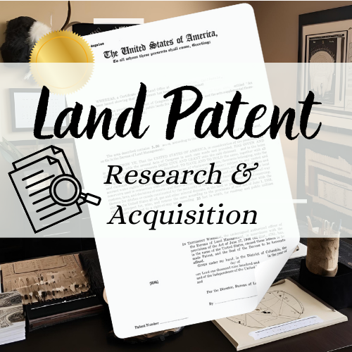 Land Patent | Research & Acquisition